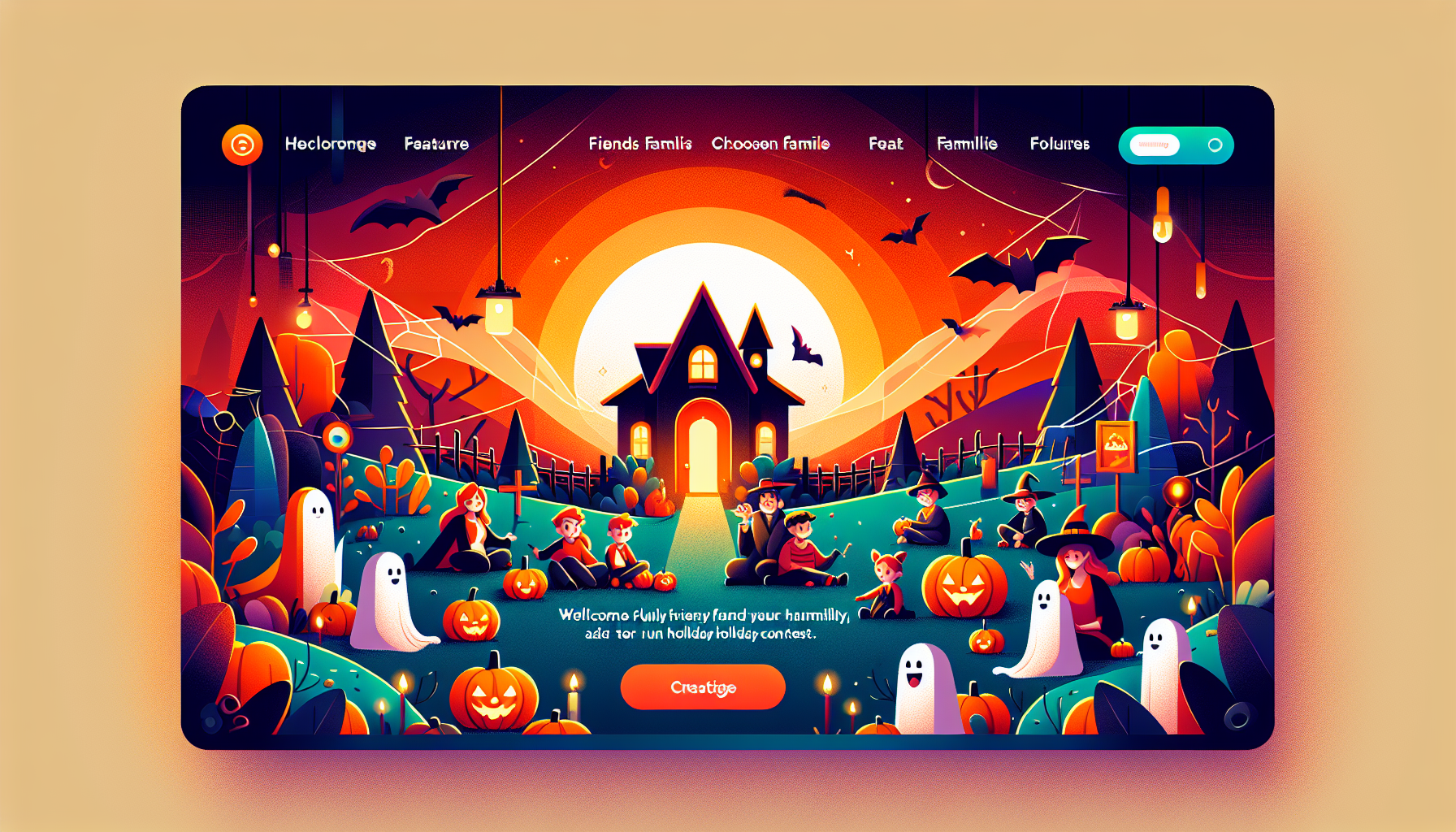People enjoying holiday contest features together